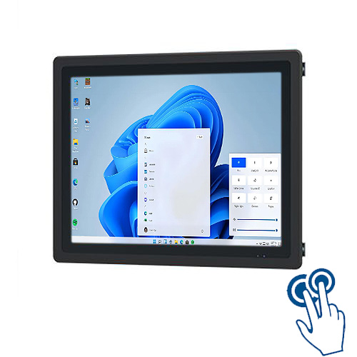 15寸嵌入式工業(yè)工控觸摸一體機(jī)寬壓工業(yè)平板電腦Windows無(wú)風(fēng)扇電容屏工控機(jī)