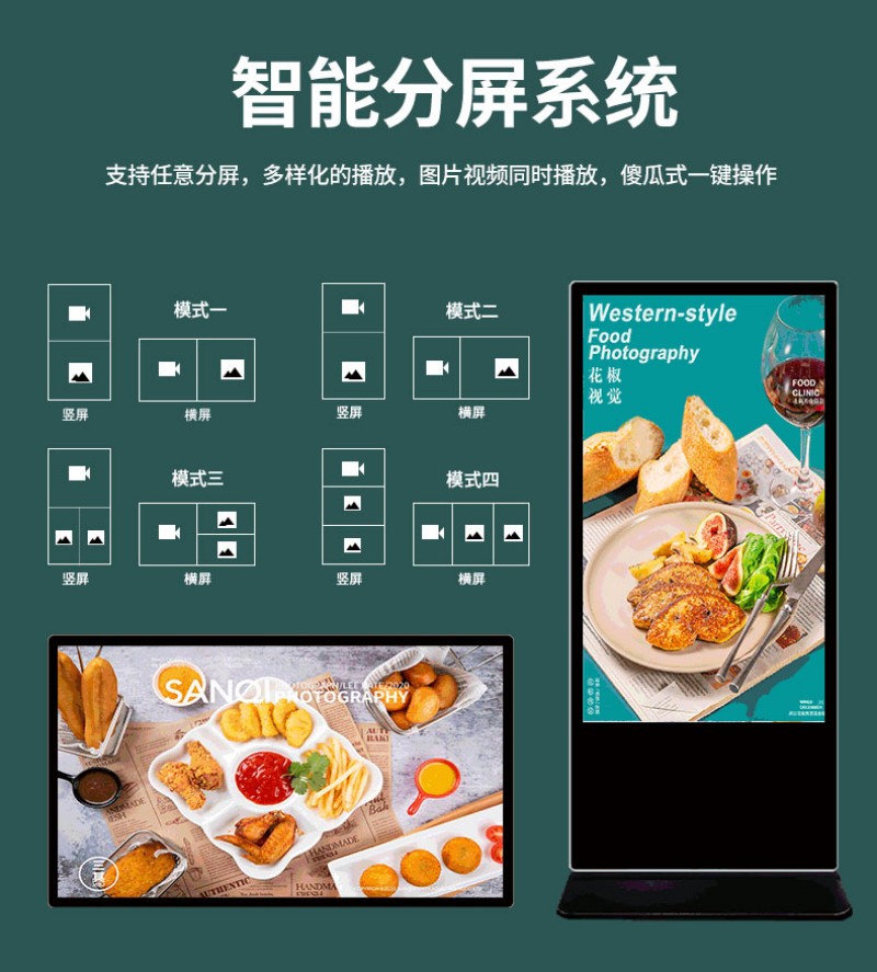 室內廣告機數(shù)字標牌