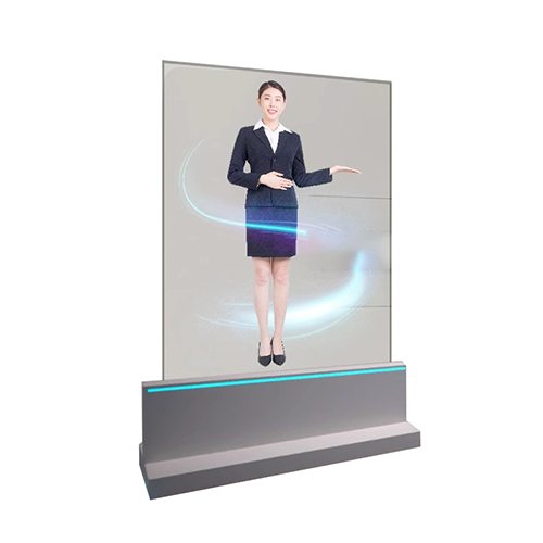 虛擬解說員迎賓主持人全息展廳企業(yè)互動(dòng)投影智能語音對(duì)話講解員