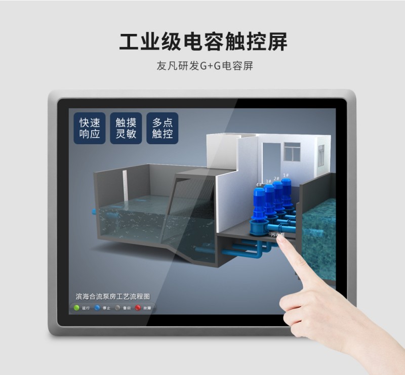 屏觸摸工控一體機